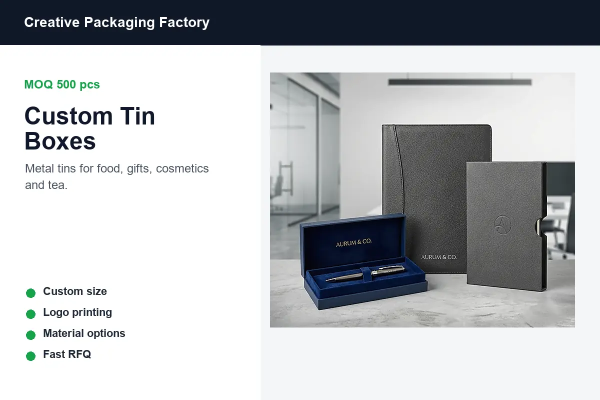 Custom Tin Boxes